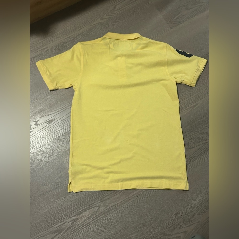 Tommy Hilfiger yellow polo shirt - Picture 2 of 4